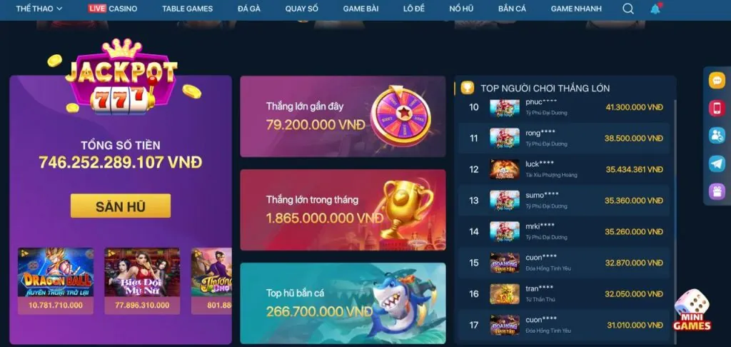 Game bắn cá Long Vương với đồ họa 3D đẹp mắt